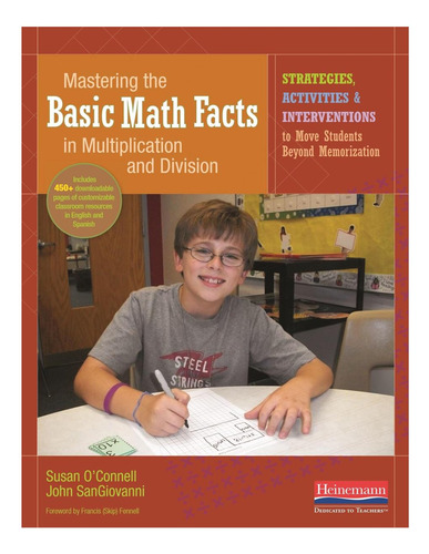 Libro: Dominar Los Datos Matemáticos Básicos En Multiplicaci