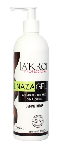 Gel De Linaza Define Rizos Organico Ligero Sin Alcohol