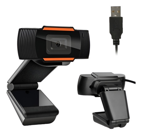 Cámara Web Usb 720p Con Micrófono Incorporado