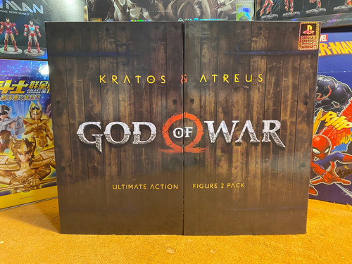 God Of War Kratos Y Atreus Ultímate Action Figure 2 Pack (Usado)