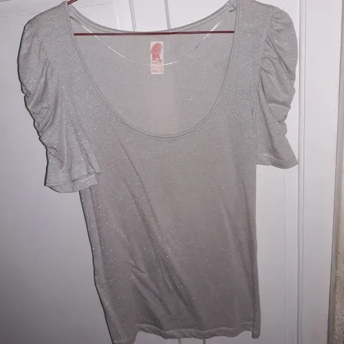 Blusa plateada zara new arrivals
