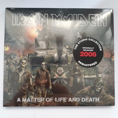 Iron Maiden A Matter Of Life And Death Cd Nuevo Musicovinyl