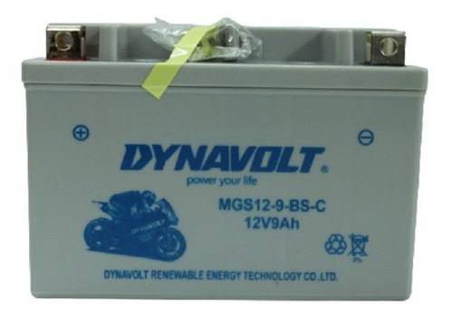 Batería de honda cbr400 RR nc29 año 1991 Nitro ytx9-bs gel 