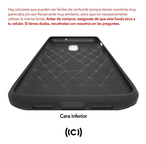 Funda Premium Oneplus 6t Case Protector Carbono One Plus 1+
