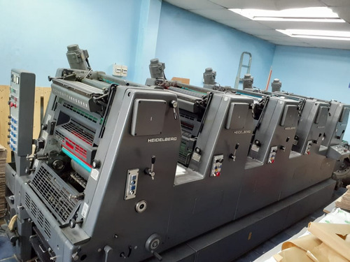 Maquina Offset Heidelberg Gto 52 5 Colores Al Color