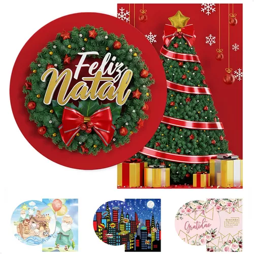 Painel Temático Feliz Natal 2 Veste Fácil C/elástico