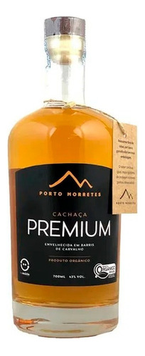 Cachaça Porto Morretes Premium Carvalho Orgânica 700ml
