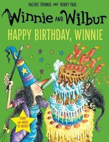 Winnie And Wilbur Happy Birthday Winnie (with Cd) - Thomas