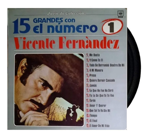 Vicente Fernández - 15 Grandes Con El Numero 1