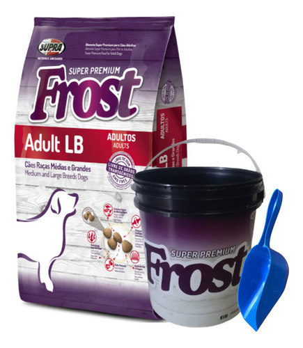 Alimento Racion Perros Frost Adult Lb 15kg + 2kg + Regalos