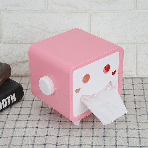 Caja De Almacenamiento De Toallas De Papel De Dibujos Animad
