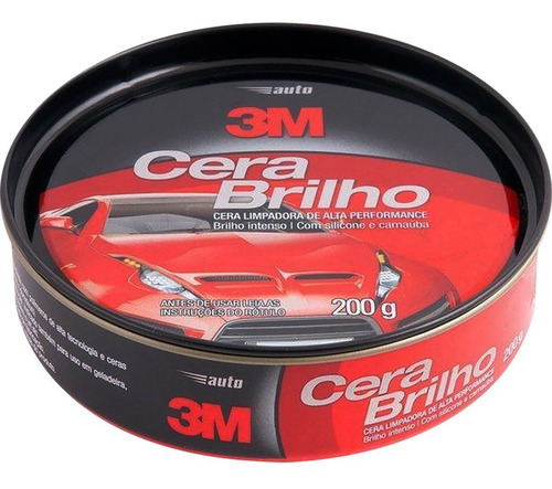 Cera Limpadora Brilho 200g 3m