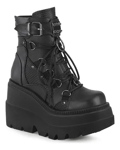 comprar Alta Calidad Botas Góticas De Piel Tacón Alto Para Mujer [u]