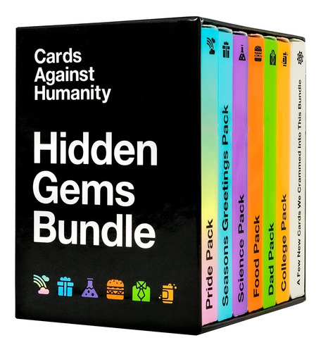 Lote De Gemas Ocultas Cards Against Humanity 6 Sobres