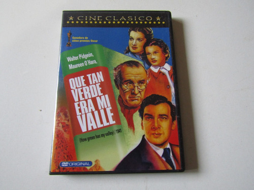 Dvd Que Tan Verde Era Mi Valle Original Chile Impecable.