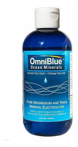 Omniblue Océano Minerales | Certificado El 100%, Puro Y Natu