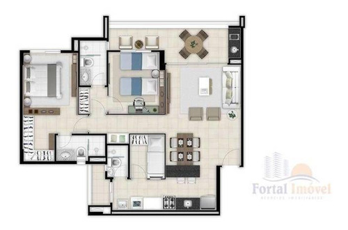 Imagem 16 de 21 de Apartamento Nas Dunas, Pronto Para Você. Fácil E Rápido. - Ap0240