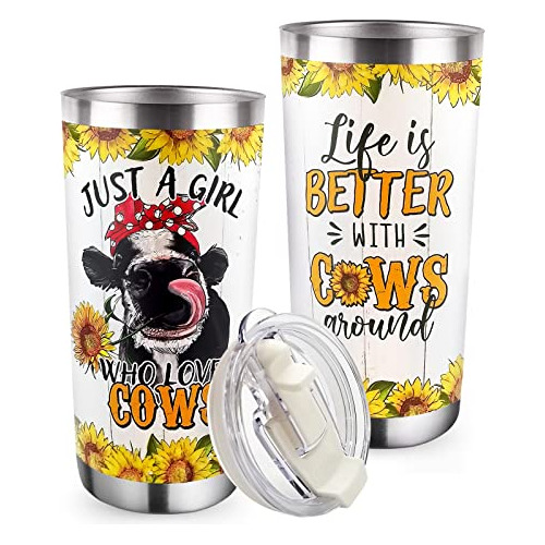 Zzkol Sólo Una Chica Que Le Encanta Vacas Tumbler Rv8zp