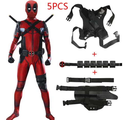 Anime Kids Deadpool Cosplay Costumes