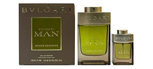 Set De Perfume Bvlgari Man Wood Essence (2 Piezas)
