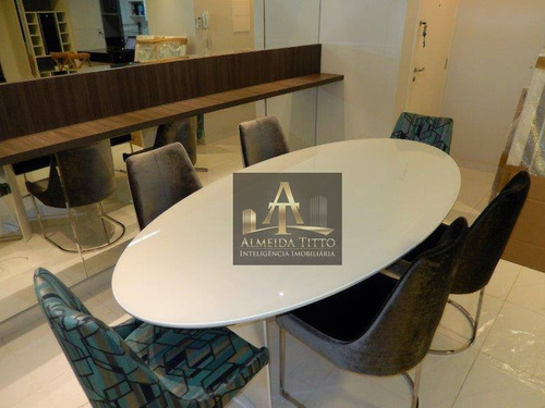 Excelente Apartamento Mobiliado Para Alugar No Edifício Alpha Style - Confira! - Ap2939