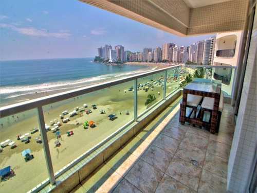 Imagem 1 de 20 de Praia Das Astúrias - Guarujá - Frente Total Para O Mar - 3 Dormitórios - Lazer Total - Ap3973 - 34710845