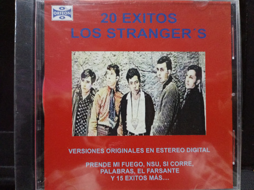 Cd Los Strangers Prende Mi Fuego Rock Mexicano 20 Exitos