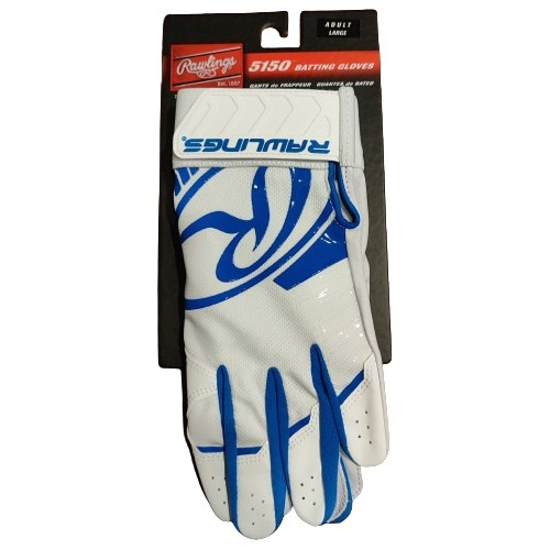 Rawlings Guanteletas Bateo Béisbol Adulto Talla Grande Azul