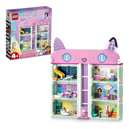 Set De Juguetes De Construccion Gabby Dollhouse 10788 La