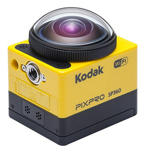 Cámara De Acción Kodak 360° (amarilla)
