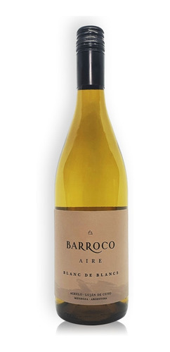 Barroco Aire Vino Blanc De Blancs 750ml Valle De Uco Mendoza
