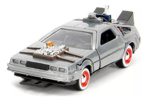 Delorean Back To The Future Kit Com 3 Modelos Jada 1/32