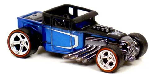 Hot Wheels Bone Shaker Rlc 2007 Azul Novo Lacrado Azul