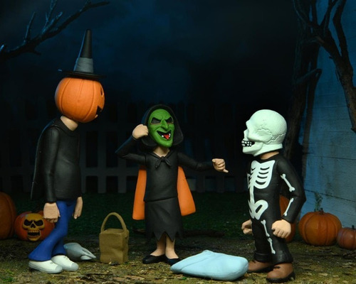 Neca Toony Terrors Halloween 3 Trick Or Treaters 3 Pack