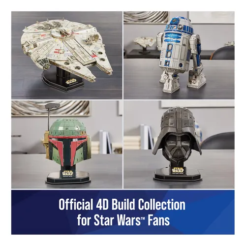 Maqueta Spin Master Games 4d Build Star Wars Imperial Star