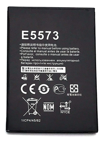 Bateria Parar Outer Modem Wifi Portatil Huawei E5573 4g
