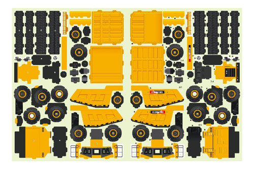 4 Construcción De Rompecabezas 3d, Kits De Coches Golpeado