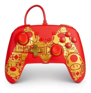 Controle joystick ACCO Brands PowerA Enhanced Wired Controller for Nintendo Switch golden m