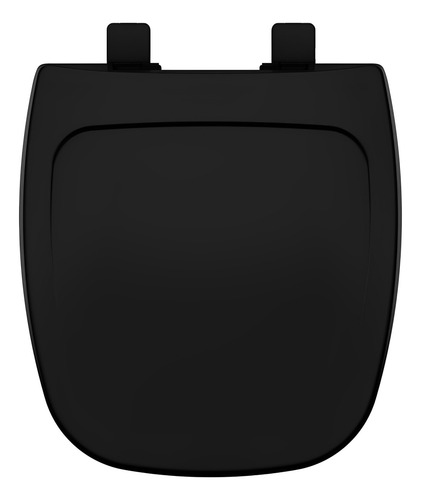 Assento Tampa Vaso Mariana Para Icasa Pp Preto 1.6gpf 6lpf
