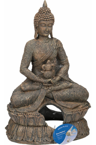 Penn Plax Adorno De Resina Buddha 36 Cms Altura