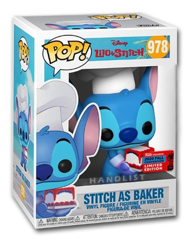 Funko Pop Disney Lilo & Stitch - Stitch Como Baker 978
