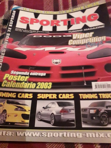 Revista Sporting Bmw Peugeot Honda Alfa Romeo Abril 2003 N34