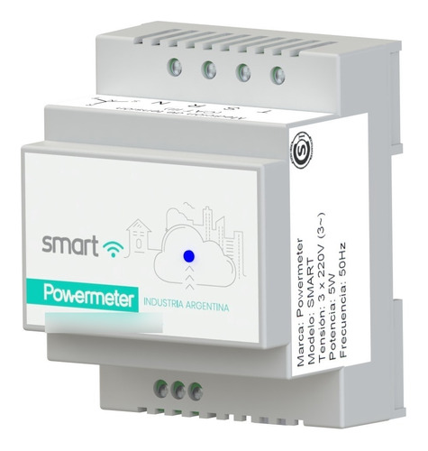 Medidor De Consumo Eléctrico Trifásico Wifi. Powermeter