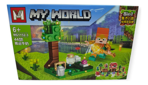 Bloques Para Armar Minecraf My World Setx8 334 Minecraf