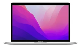 MacBook Pro MacBook Pro plata 13.3", Apple M2 8GB de RAM 512GB SSD 60 Hz resolución nativa de 2560 x 1600 a 227 pixeles por pulgada compatible con millones de colores macOS