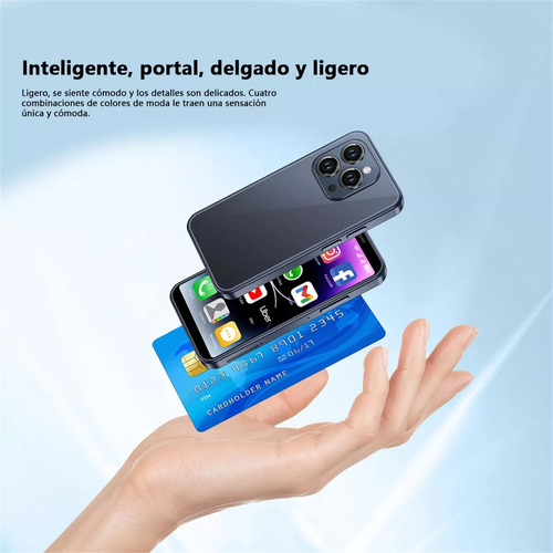 Android Celulares Mini Xs15 Pro Max 3.5 Pulgadas Barato Ram2gb Y Rom16gb Blanco