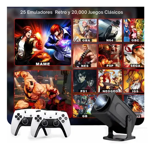 Proyector Mini Hcs350 Pro-gaming Wifi Android 12 Bt5.0