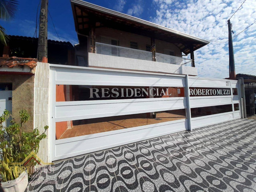 Imagem 2 de 21 de Linda Casa De Condomínio, Sobreposta Com Ampla Sacada Por R$ 210.000,00 - Aceita Financiamento No Maracanã Em Praia Grande. - Ca0880