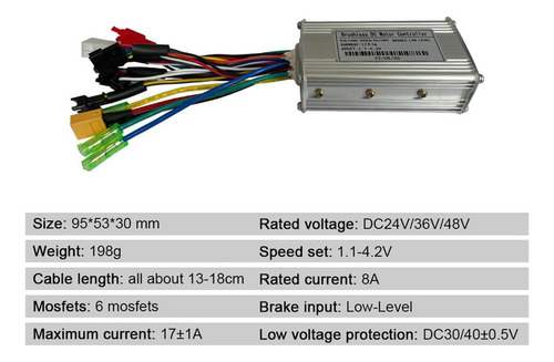 Controlador De Motor Sin Escobillas Pantalla Lcd Control
