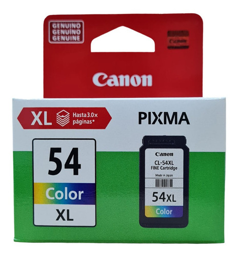 Cartucho Canon Cl-54 Color Pixma E471 E481 E470 | Original